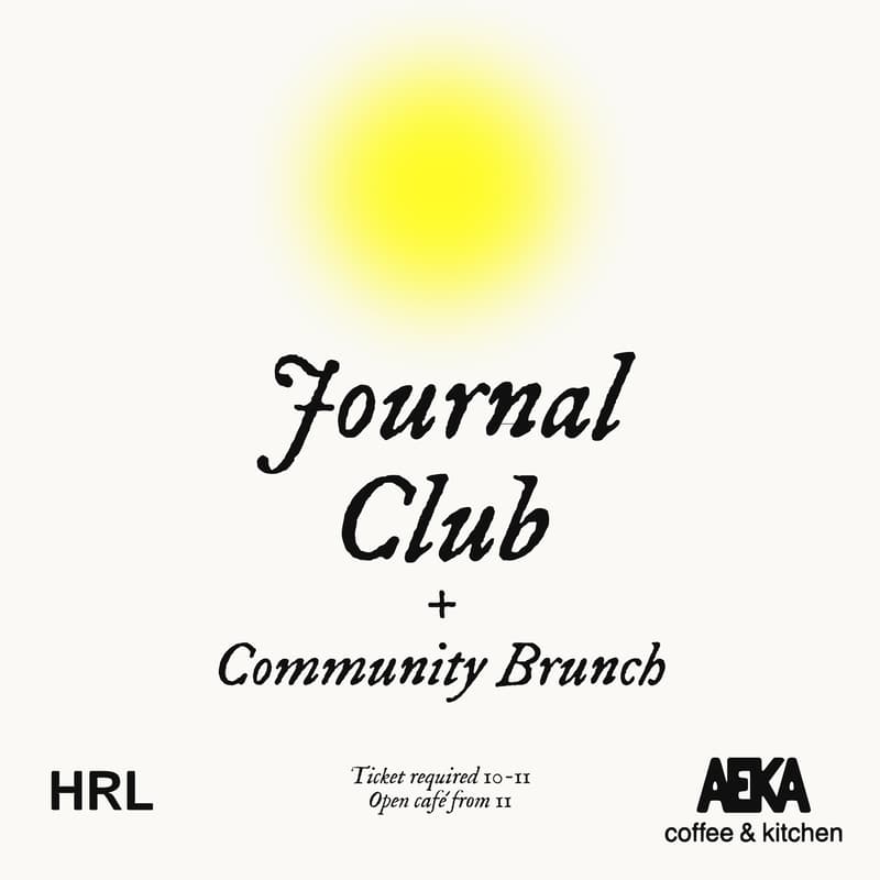 Cover Image for Journal Club Berlin + Community Brunch @ÆKA