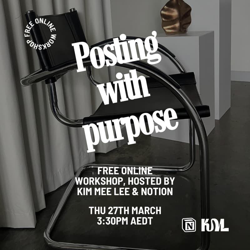 Cover Image for Posting With Purpose
