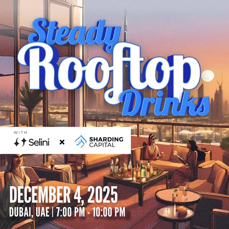 Cover Image for Selini X Sharding: Rooftop Drinks during Binance Blockchain Week Dubai