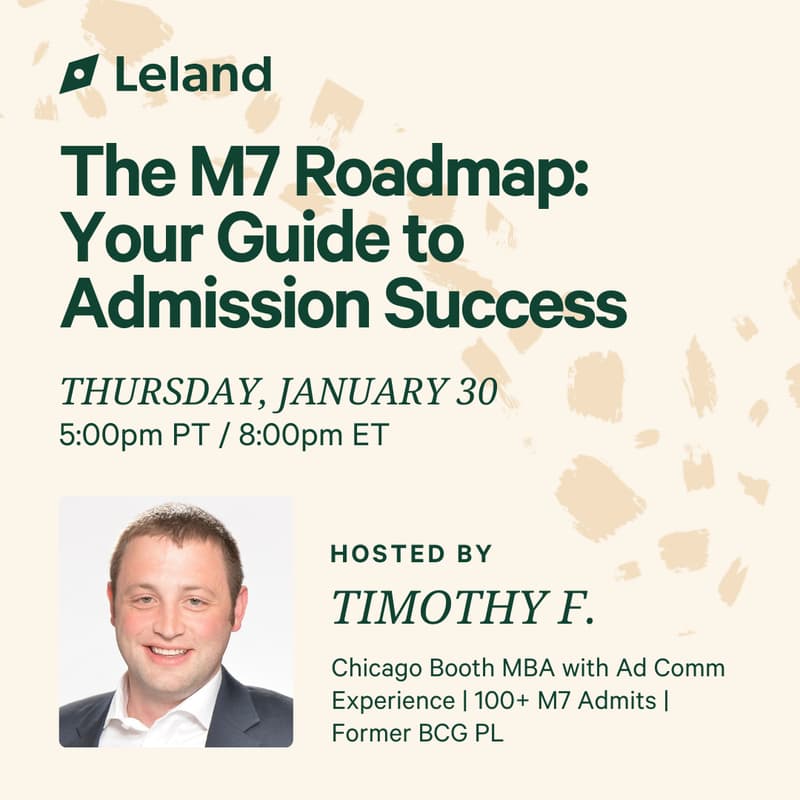 Cover Image for The M7 Roadmap: Your Guide to Admission Success