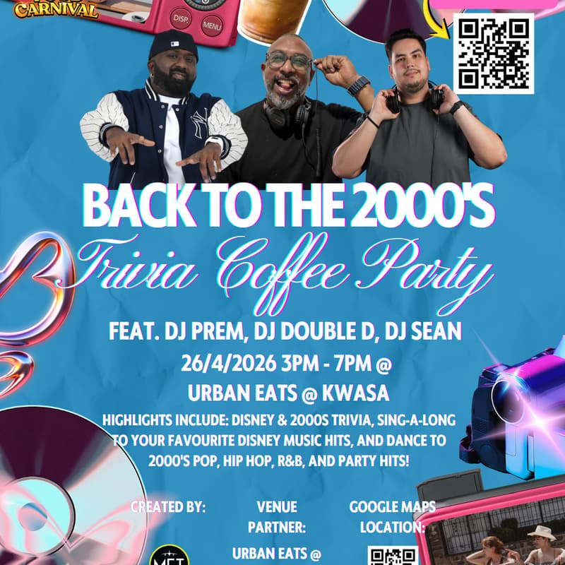 Cover Image for Back to the 2000's Trivia Coffee Party