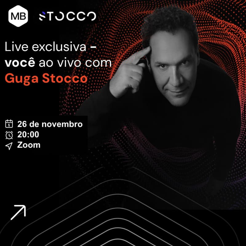 Imagem de capa para Live exclusiva - Você ao vivo com Guga Stocco
