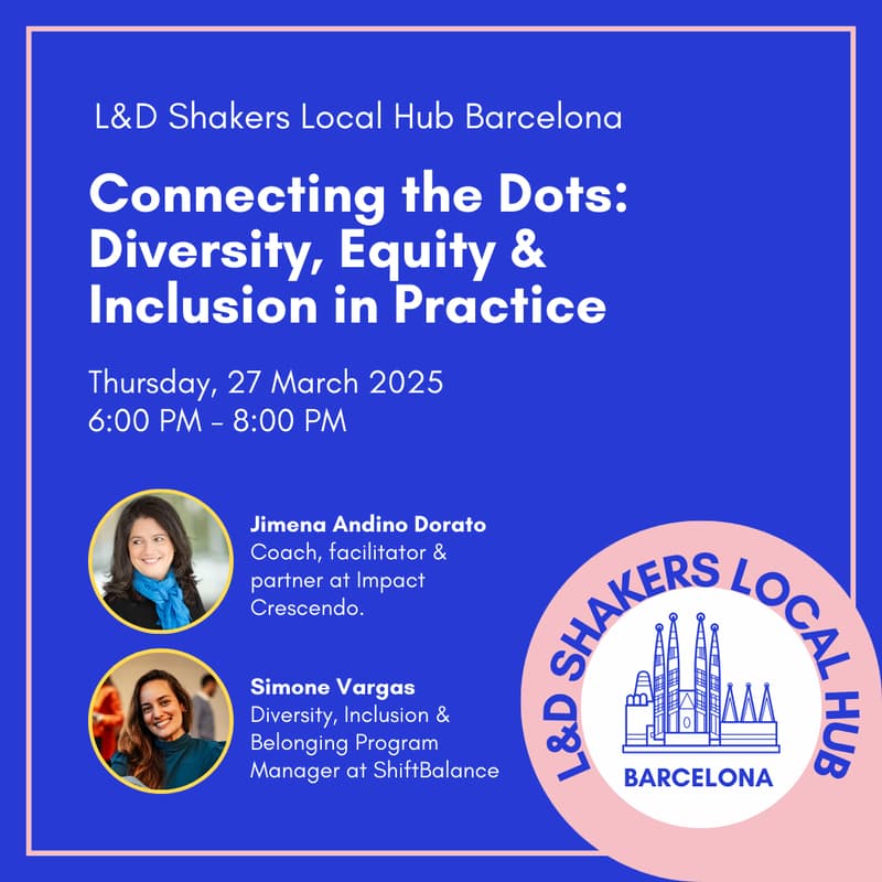 Cover Image for Local Hub Barcelona: Connecting the Dots: Diversity, Equity & Inclusion in Practice