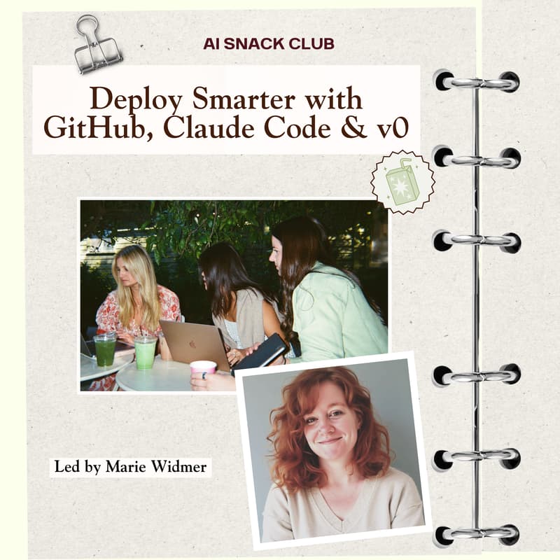 Cover Image for Deploy Smarter with GitHub, Claude Code & v0