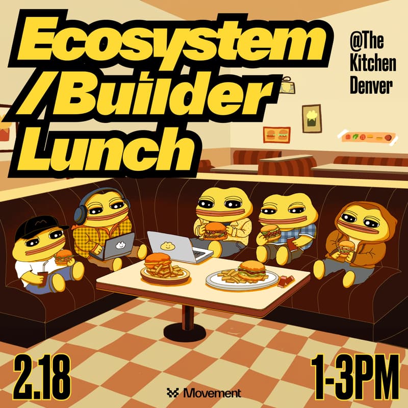 Cover Image for Movement Ecosystem Builder Lunch @ ETHDenver