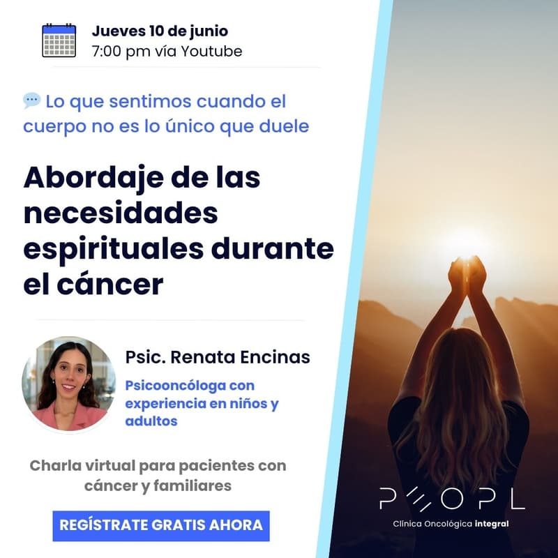 Cover Image for [Evento] ✨ Abordaje de las necesidades espirituales