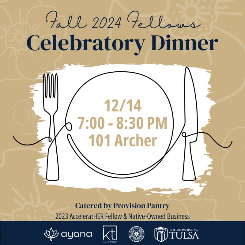 Cover Image for TU Cherokee Women's AcceleratHER Dinner 🍽️