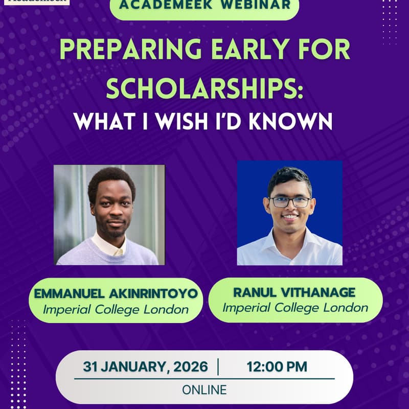 Cover Image for Preparing Early for Scholarships: What I Wish I’d Known