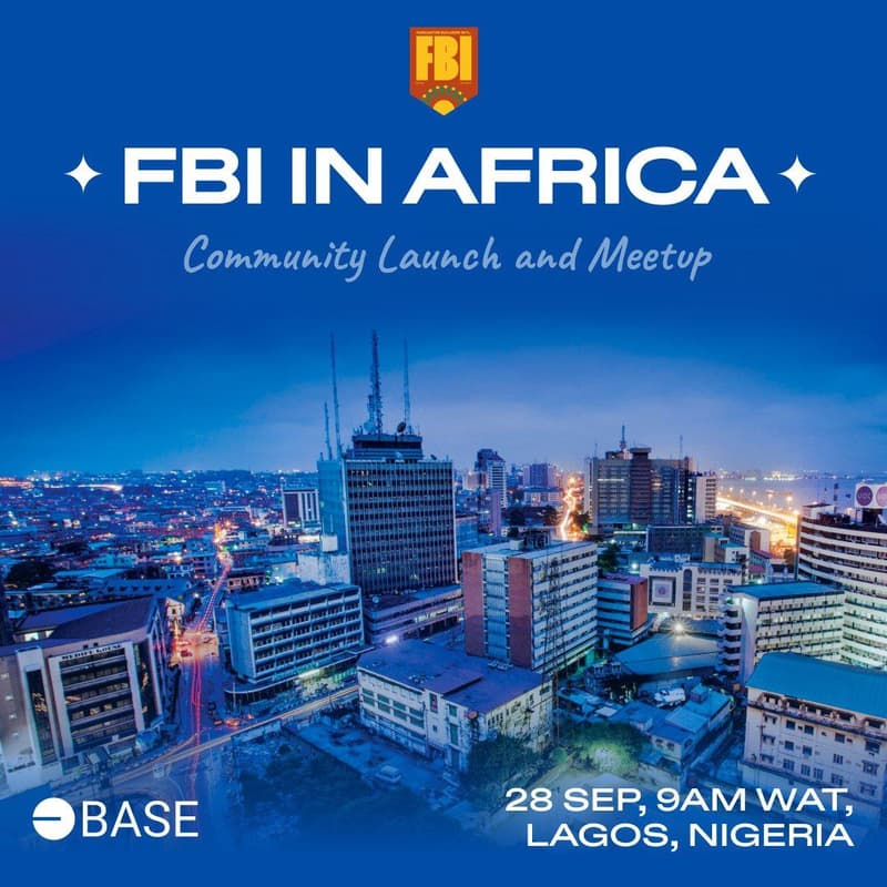 Cover Image for FBI (Farcaster Builders International) x Base - Meetup, Africa