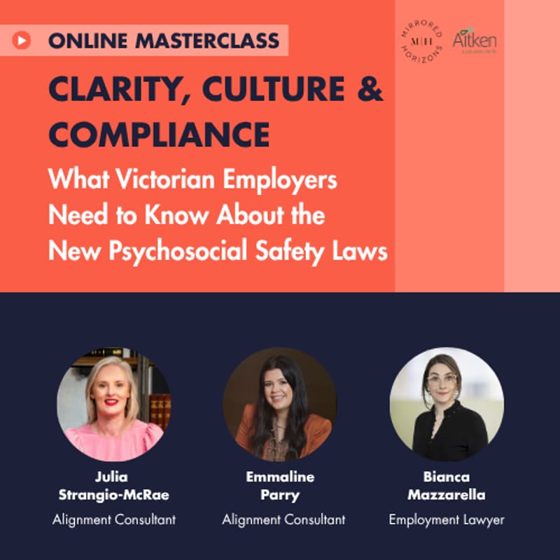 Cover Image for What Victorian Employers Need to Know About the New Psychosocial Safety Laws