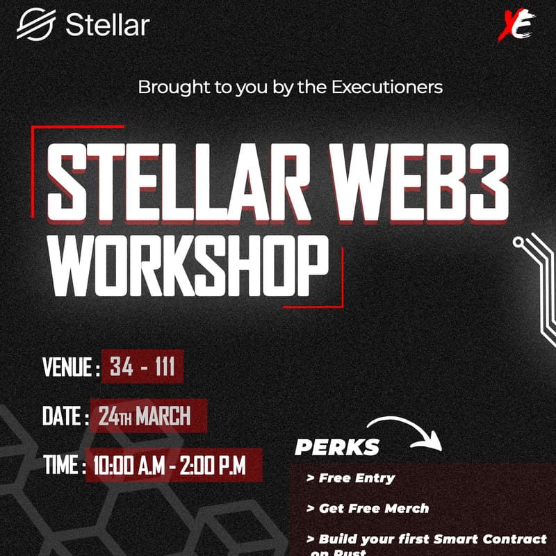 Cover Image for Stellar WEB3 Workshop at LPU