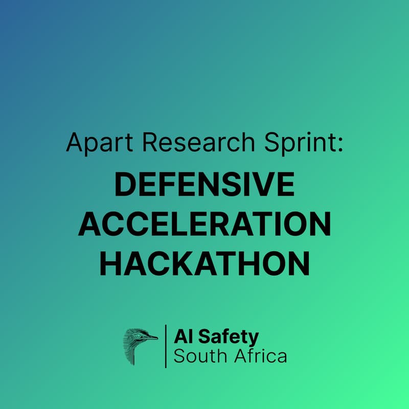 Cover Image for AISSA x Apart: Def/Acc Hackathon