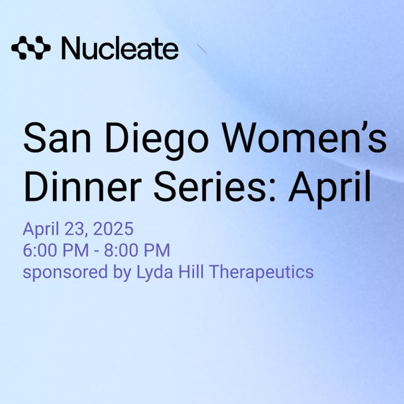Cover Image for Nucleate Women's Dinner Series: April 2025