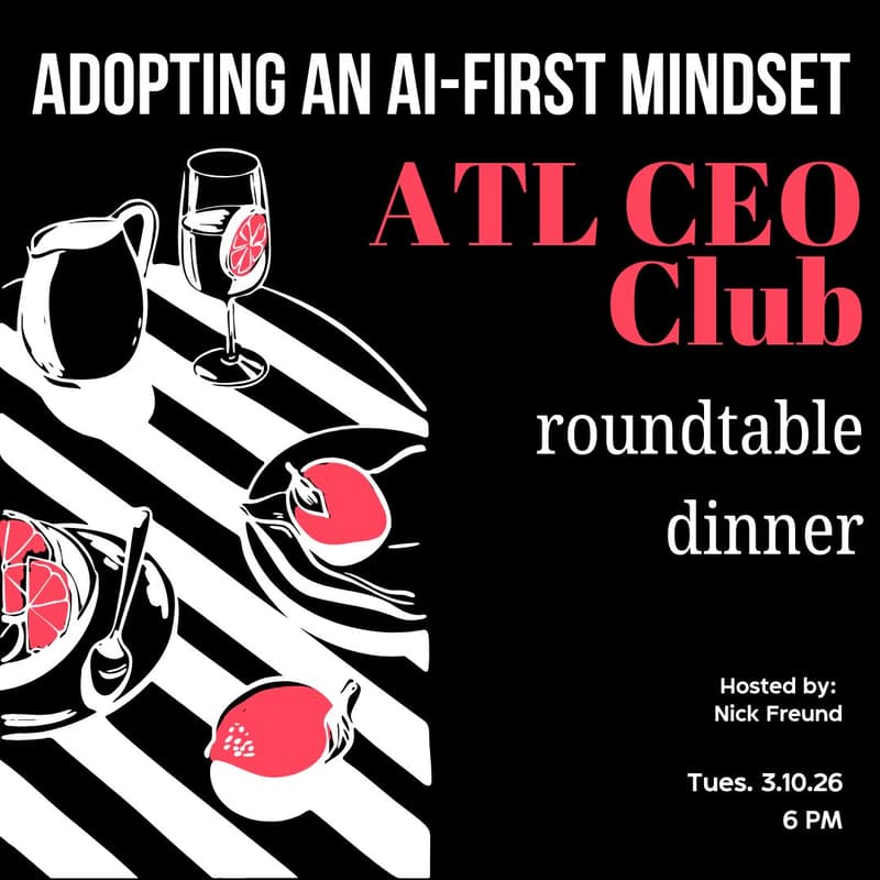 Cover Image for Roundtable Dinner: Adopting an AI-First Mindset
