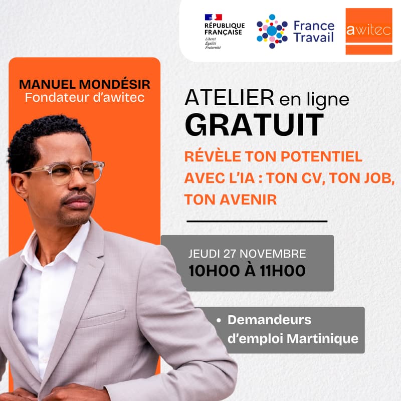 Cover Image for Révèle ton potentiel avec l'IA : ton CV, ton job, ton avenir
