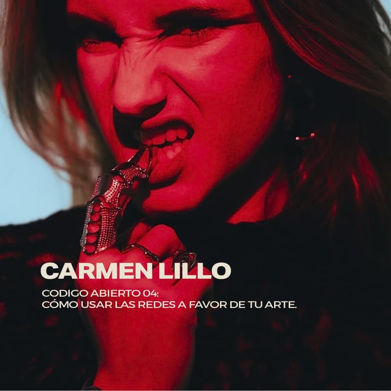 Cover Image for Codigo abierto FT CARMEN LILLO: Cómo usar las redes a favor de tu arte.