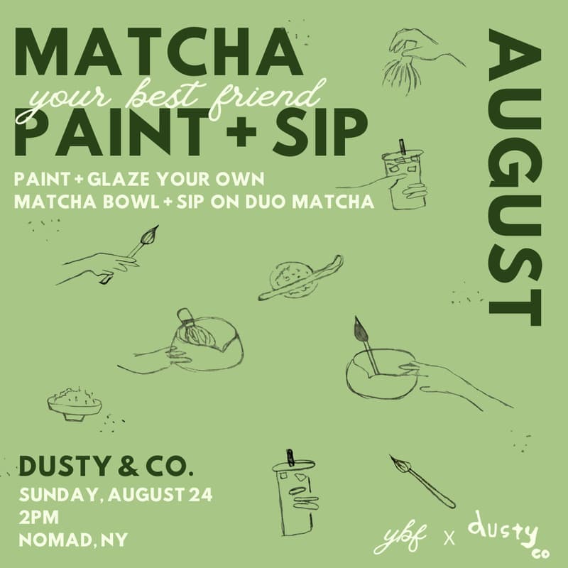 Cover Image for MATCHA PAINT + SIP