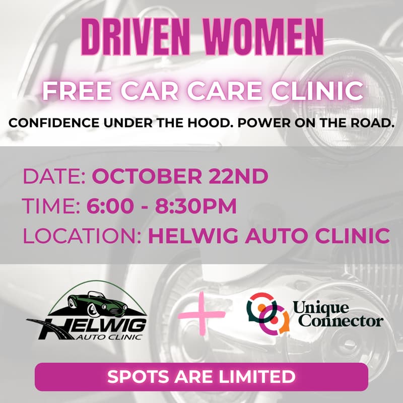 Cover Image for Driven Women- FREE Car Care Clinic