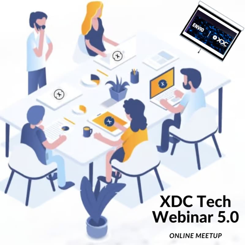 Cover Image for XDC Tech Webinar 5.0: Indexing Real-Time Data on the XDC Network Using Envio