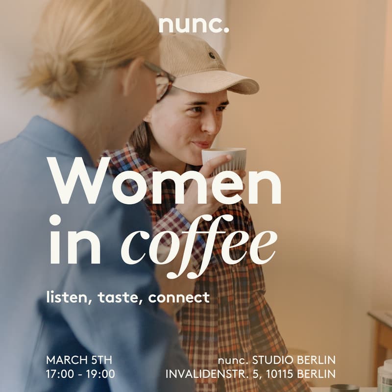 Cover Image for nunc. Female Farmer Cupping