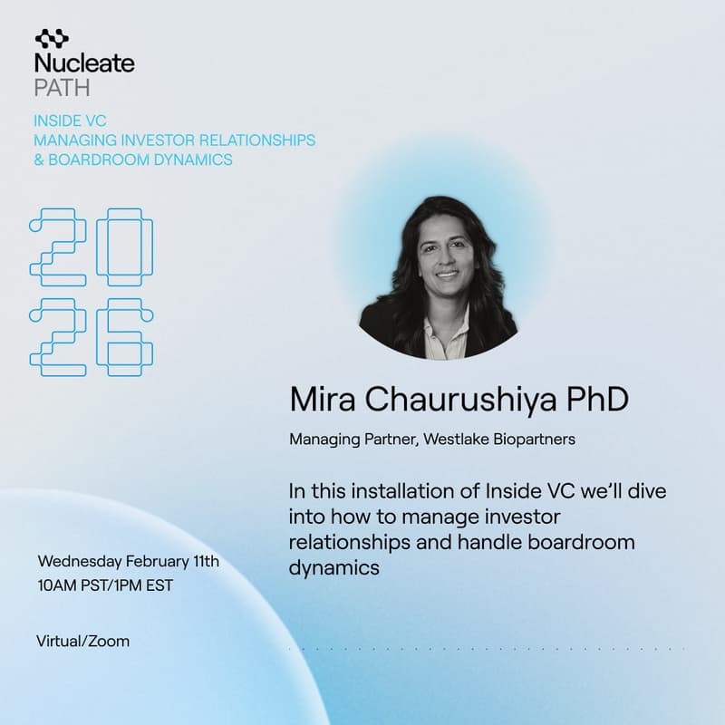 Cover Image for Inside VC Session 5: Managing Investor Relationships & Boardroom Dynamics with Mira Chaurushiya