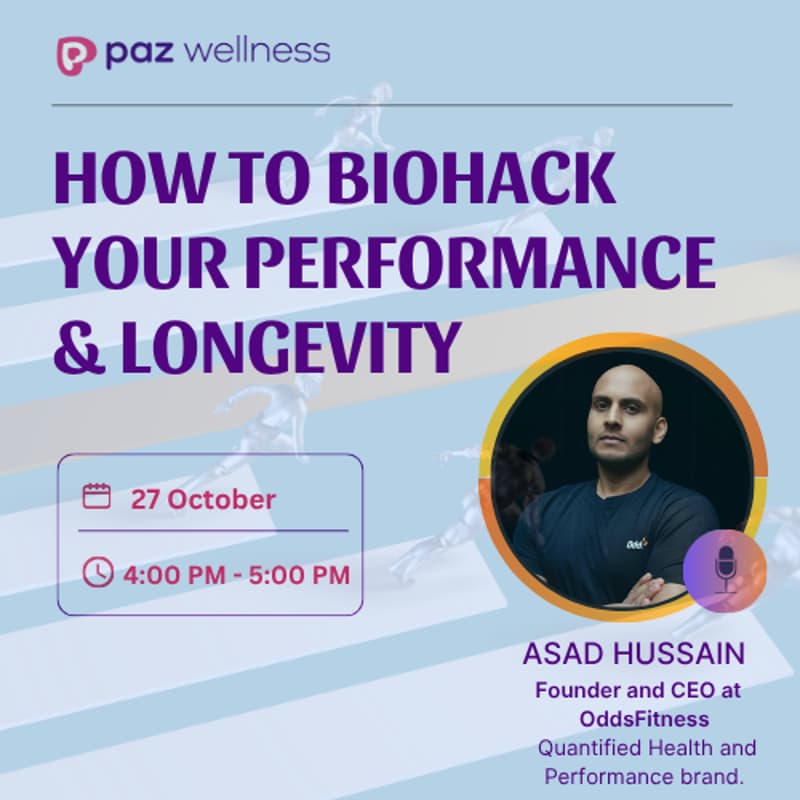 Cover Image for Biohack your Performance and Longevity