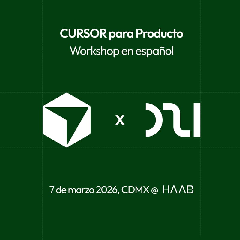 Cover Image for Cursor para PMs y Directores de Producto @ CDMX