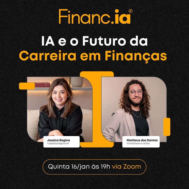 Cover Image for Live Financ.ia | IA e o Futuro da Carreira em Finanças com Matheus dos Santos