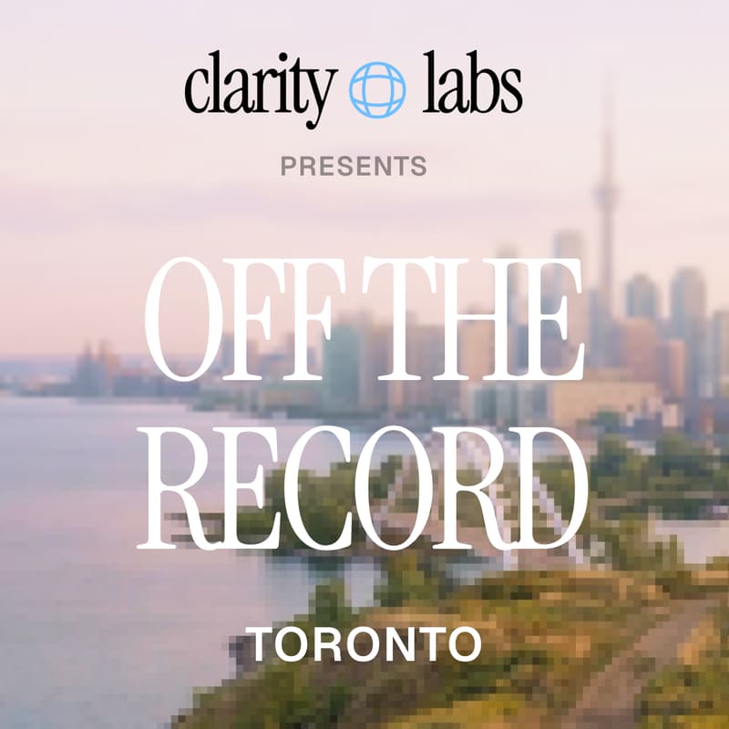 Cover Image for Off The Record ✦ Toronto