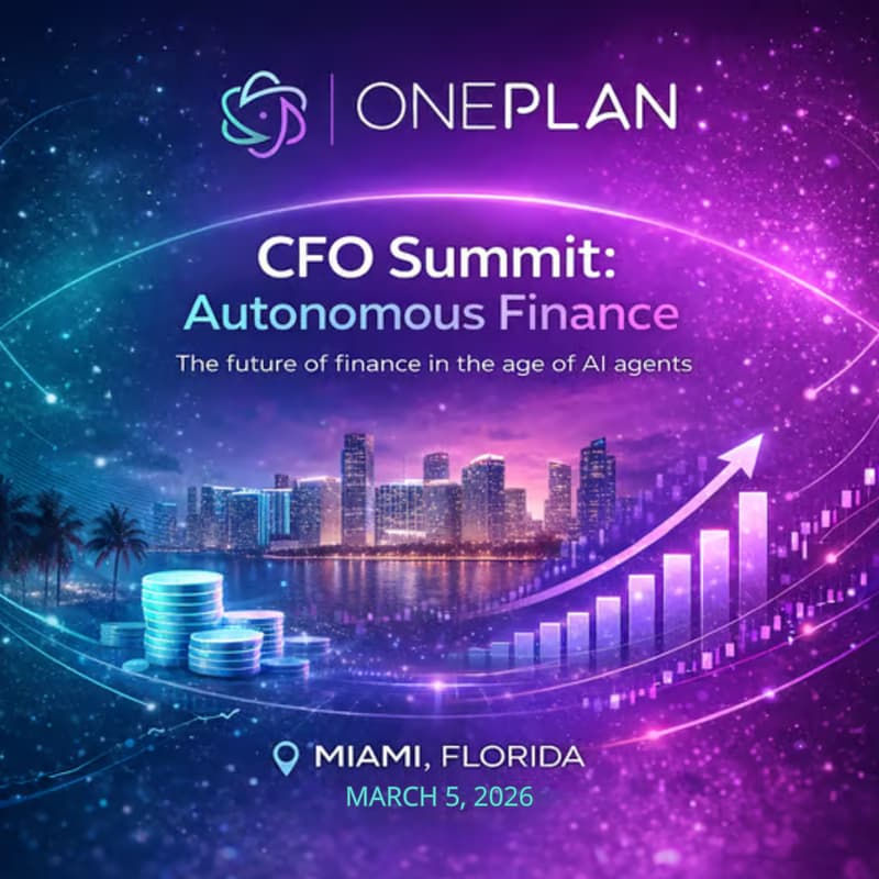 Cover Image for CFO Summit Miami: Autonomous Finance The future of the financial function in the age of AI agents