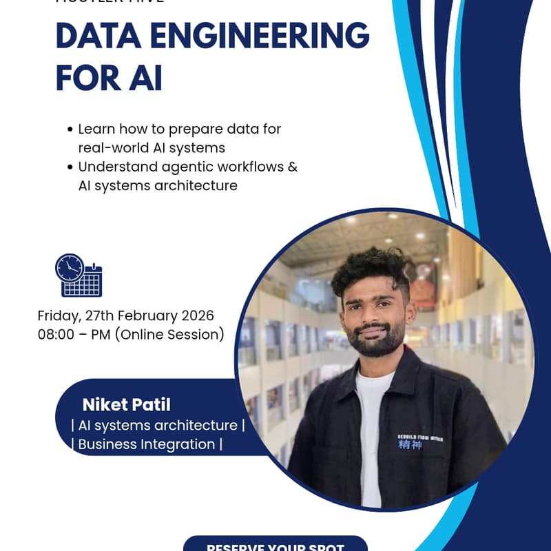 Cover Image for Data Engineering For AI
