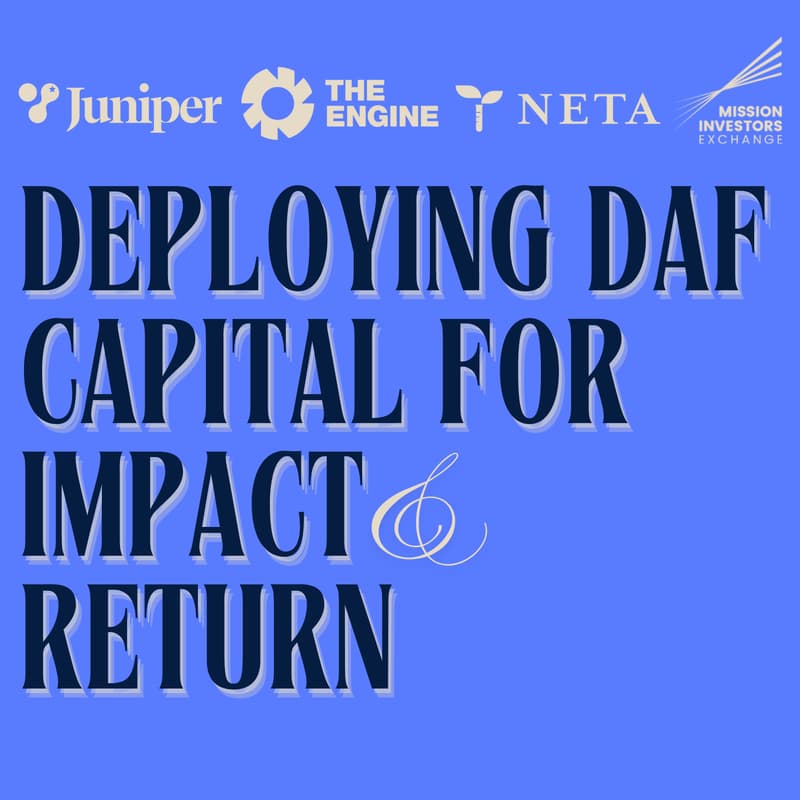 Cover Image for Deploying DAF Capital for Impact and Return