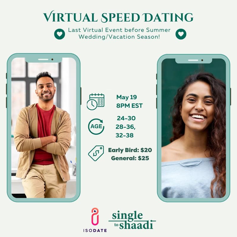 Cover Image for The Biggest South-Asian Dating Event Of The Year!