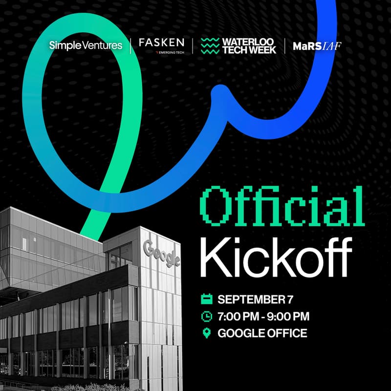 Cover Image for Waterloo Tech Week Official Kickoff