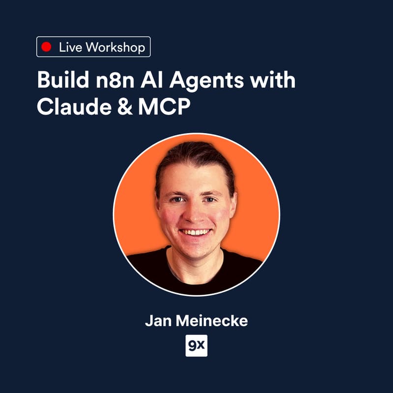 Cover Image for Build n8n AI Agents with Claude & MCP