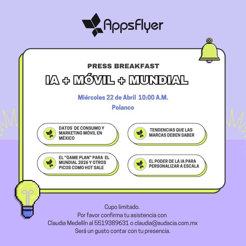 Cover Image for AppsFlyer - Desayuno de prensa