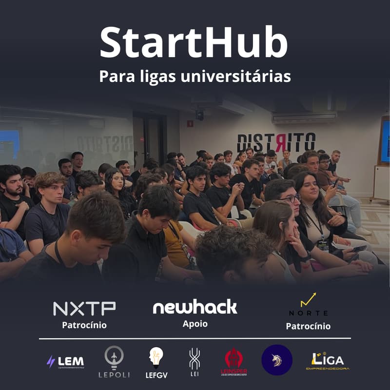 Cover Image for StartHub: Encontro Ligas de Empreendedorismo powered by NXTP & Norte Ventures