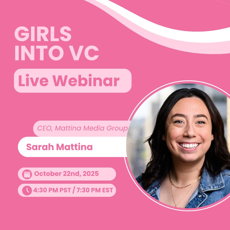 Cover Image for Communications Strategy for Startups and VCs with Sarah Mattina