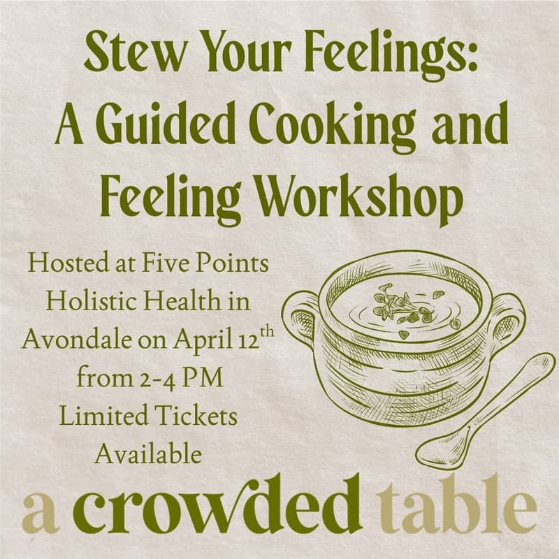 Cover Image for Stew Your Feelings: A Guided Cooking and Feeling Workshop