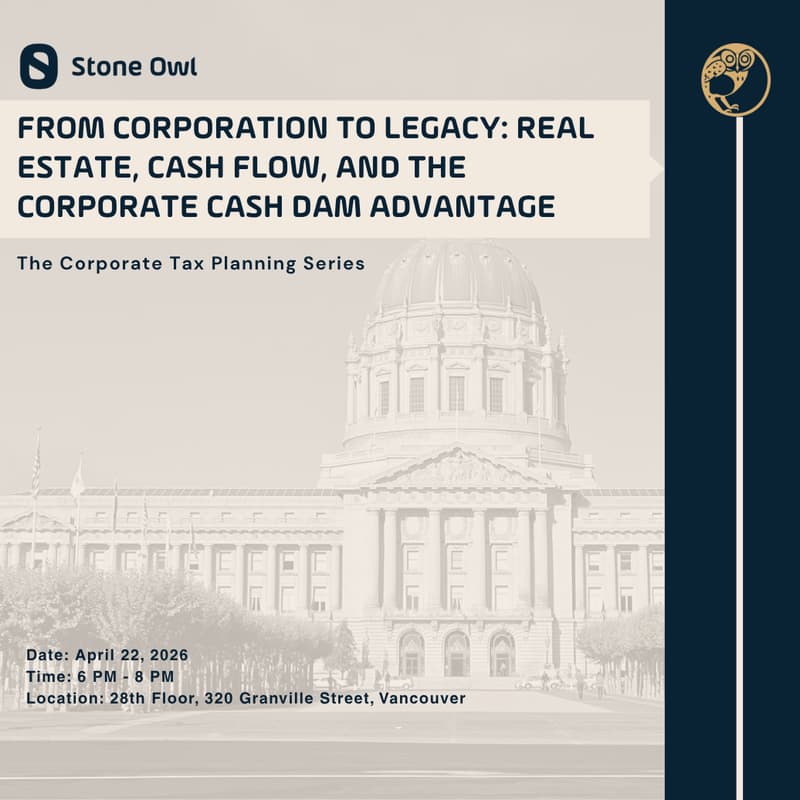 Cover Image for From Corporation to Legacy: Real Estate, Cash Flow, and the Corporate Cash Dam Advantage
