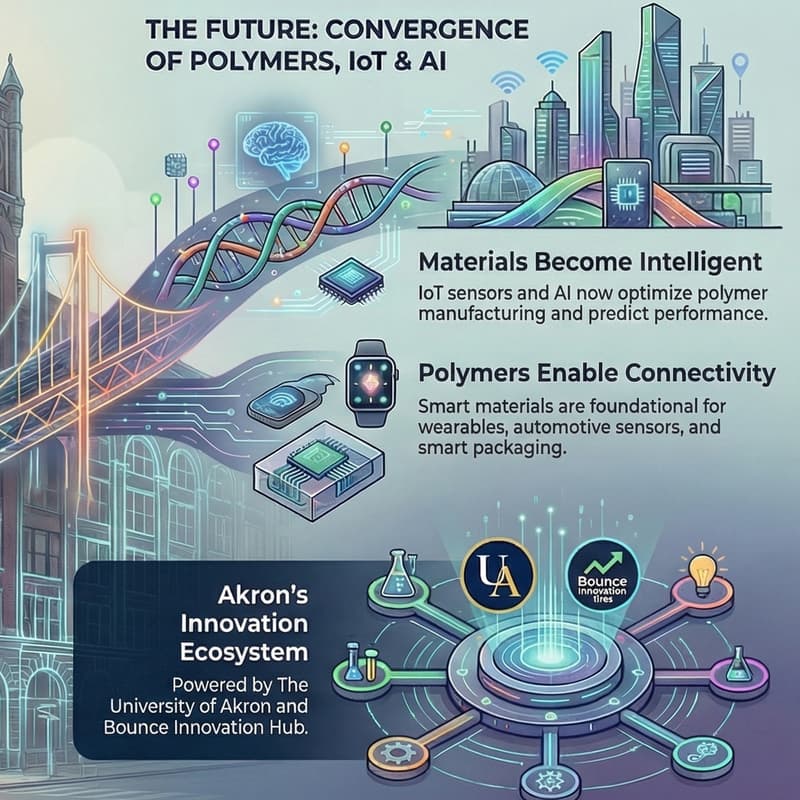 Cover Image for Polymers, IoT, and AI: Why Akron’s Next Act Is Being Written in Data