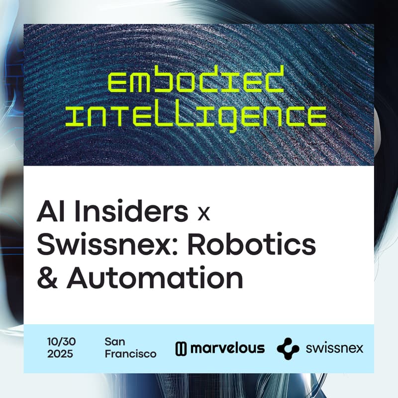 Cover Image for AI Insiders x Swissnex: Robotics & Automation