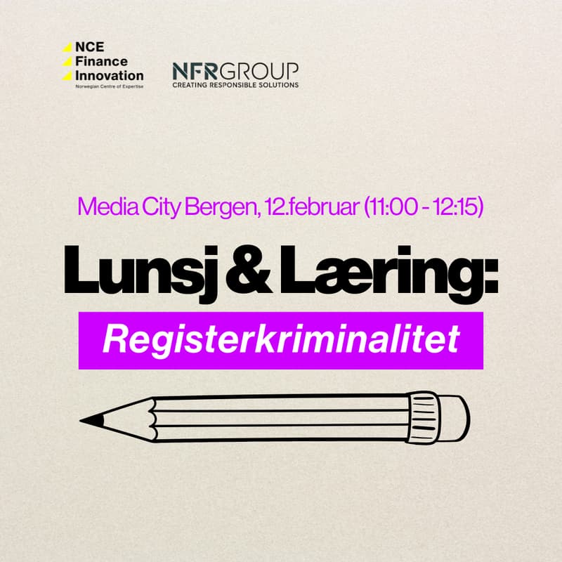 Cover Image for Lunsj & Læring: Registerkriminalitet