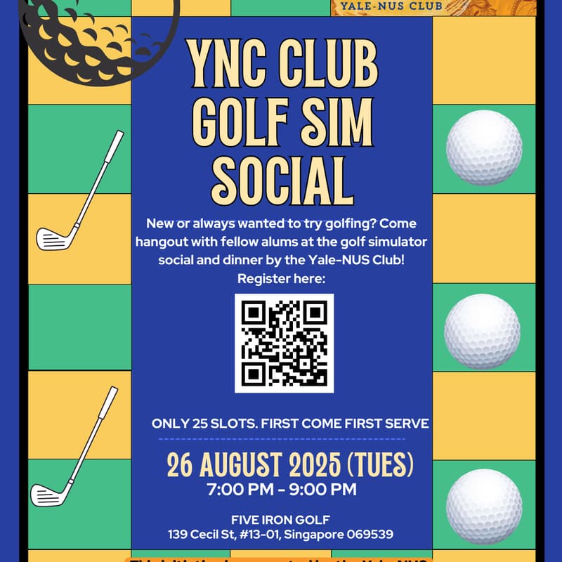 Cover Image for Yale-NUS Club: Tee Time!