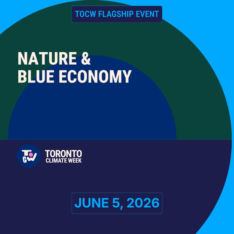 Cover Image for TOCW Flagship Event: Nature & Blue Economy