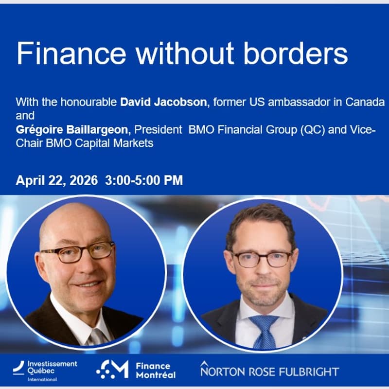 Cover Image for Finance Without Borders Chicago–Montréal