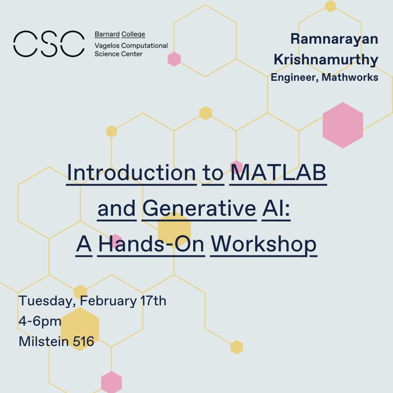 Cover Image for Introduction to MATLAB and GenAI