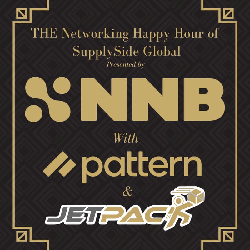 Cover Image for THE Networking Happy Hour of SupplySide Global - Presented by NNB Nutrition, Pattern & Jet Pack