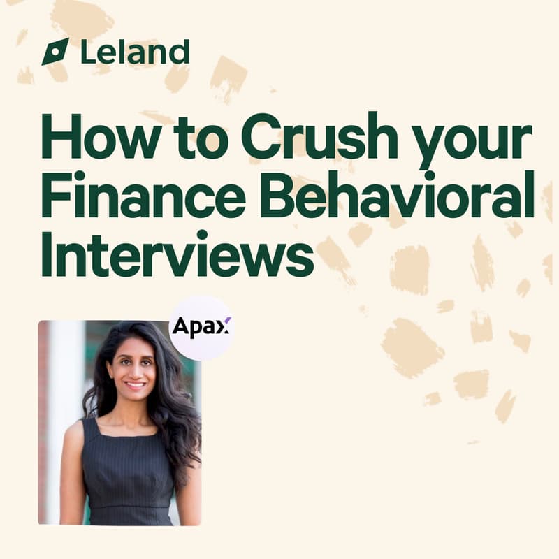 Cover Image for How to Crush your Finance Behavioral Interviews