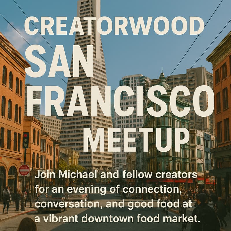 Cover Image for Creatorwood San Francisco Meet-up
